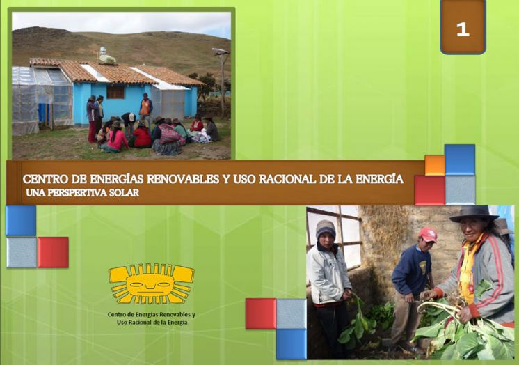 Actividades desarrolladas en el Centro de Energías Renovables UNI