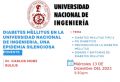 Unidad de Recursos Humanos invita al Ciclo de Charlas de Capacitaci&oacute;n de Seguridad y Salud en en Trabajo de la UNI empezando con: Diabetes Mellitus en la UNI, una epidemia silenciosa |  Fecha 12 de Diciembre del 2023