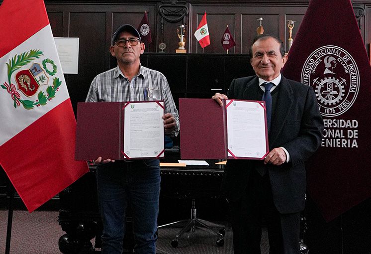 UNI y distrito de Ahuayro firman Convenio Marco para impulsar plan de desarrollo urbano