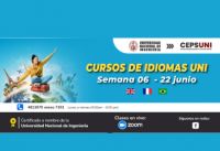 (CEPS - UNI) / Cursos de idiomas UNI - semana 06 - 22 junio