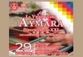 PUBLICIDAD ENCUENTRO &quot;LA VIGENCIA DEL AYMARA EN PLENO SIGLO XXI&quot;