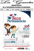Gaceta 110 Beca Permanencia.