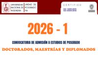 La Unidad de Posgrado de la FIA de la UNI ha programado la Convocatoria de Admisi&oacute;n 2026-I: Doctorados, Maestr&iacute;as y Diplomados | Inicios Marzo 2026