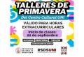 El Centro Cultural UNI te invita a ser parte de los Talleres de Primavera 2025, abiertos para toda la Comunidad Universitaria y el público en general.| Inicio de Clases 22 de Septiembre
