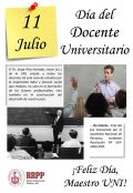 Gaceta Día del Docente Universitario