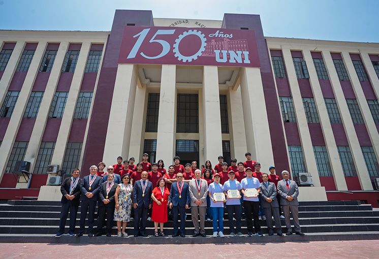 Universidad Nacional de Ingenier&iacute;a reconoce a los tres primeros puestos del Examen de Admisi&oacute;n 2026-I