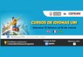 CURSOS DE IDIOMAS UNI DEL 21 FEBRERO AL 15 MARZO