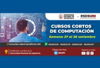 CURSOS DE COMPUTACIÓN DEL 27 AL 30 DE SETIEMBRE