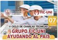 V ciclo de charlas técnicas &quot;Grupo FIC - UNI, Ayudando al país&quot;.|