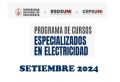RSDS UNI / Programa de cursos especializados en electricidad Setiembre