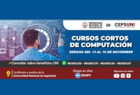 CEPS - UNI / Cursos cortos de computación - SEMANA 13 al 19 de NOVIEMBRE