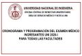 Cronograma y Programacion del Examen Medico UNI 2020 - I