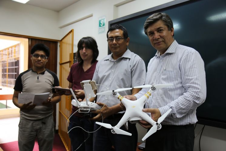 Cismid adquiere dron para fortalecer sus investigaciones