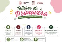 Taller de Primavera, organizado por el Centro Cultural UNI, inicio 21 de setiembre.