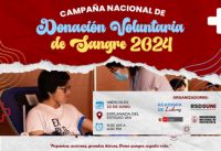 ¡Únete a nuestra gran CAMPAÑA NACIONAL DE DONACIÓN VOLUNTARIA DE SANGRE 2024! | Fecha 12 de Junio