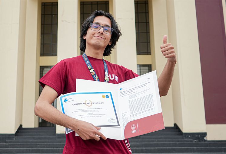 Hito en la UNI: egresado de la FIA busca ser el primero en titularse con publicaci&oacute;n cient&iacute;fica