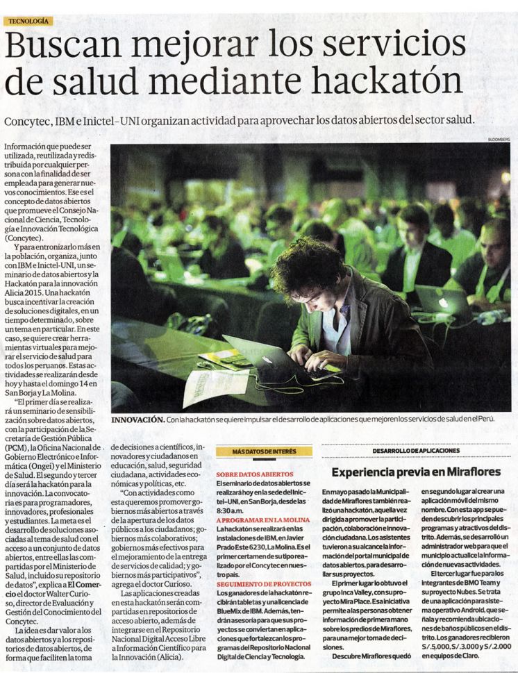 Mejora en Servicios de Salud Mediante Hackatón