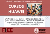Cursos Gratuitos de Redes y Cloud nivel HCIA ( Huawei Certified ICT Associate) - Academia Huawei UNI dirigido a estudiantes y egresados UNI | Inscripciones hasta el 25 de mayo