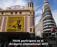 FAUA participará en el Archiprix International 2015