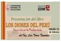 PRESENTACIÓN DEL LIBRO LOS DIOSES DEL PERÚ