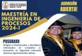 UNIDAD DE POSGRADO DE LA FIQT: MAESTR&Iacute;A EN INGENIER&Iacute;A DE PROCESOS 2024-I - ADMISI&Oacute;N ABIERTA