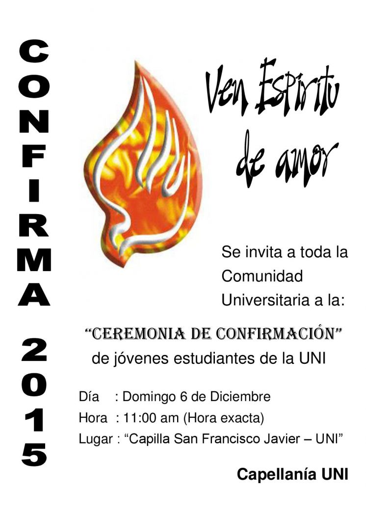 Ceremonia de confirmación