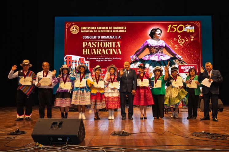 UNI rindi&oacute; homenaje a Pastorita Huaracina y su legado en la m&uacute;sica andina
