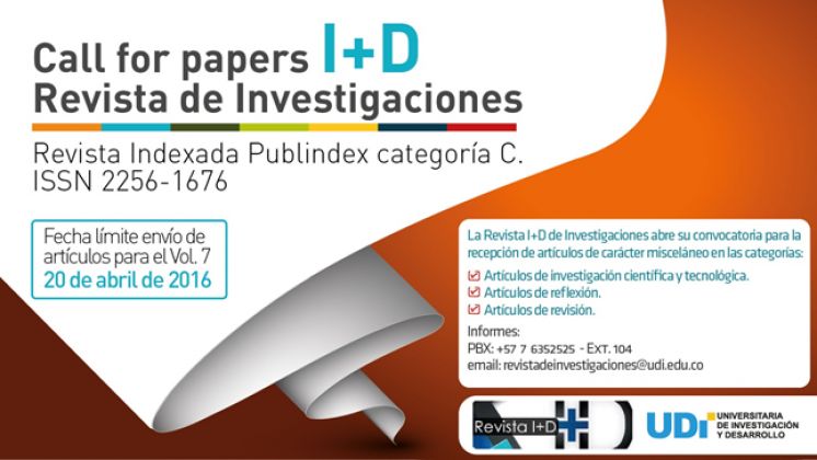 Revista de Investigaciones abre convocatoria