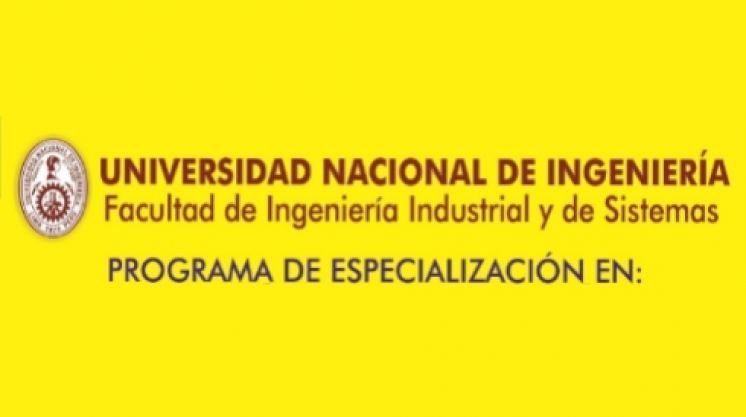 Programas de Especialización de la Facultad de Ingeniería Industrial y de Sistemas