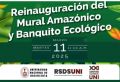 La Unidad de Centro Cultural de la UNI tiene el agrado de invitarle a la reinauguración del Mural Amazónico y del Banquito Ecológico | Fecha 11 de Marzo