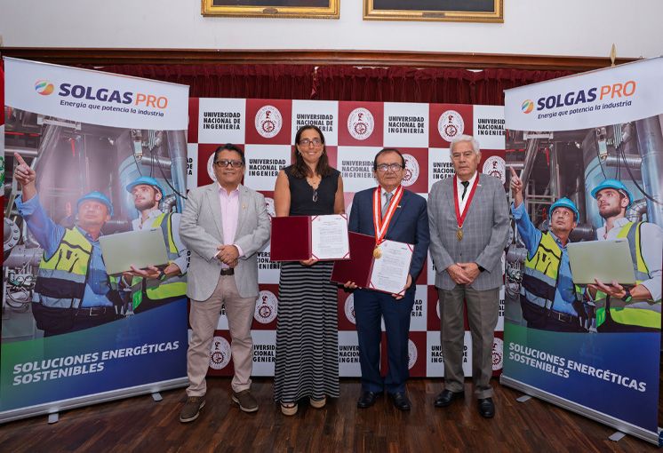 UNI y Solgas impulsan proyectos de investigaci&oacute;n en energ&iacute;a con nuevo acuerdo de cooperaci&oacute;n
