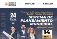 RSDS- UNI /  SISTEMA DE PLANEAMIENTO MUNICIPAL - 14 SEPTIEMBRE (CLASES GRATUITAS)