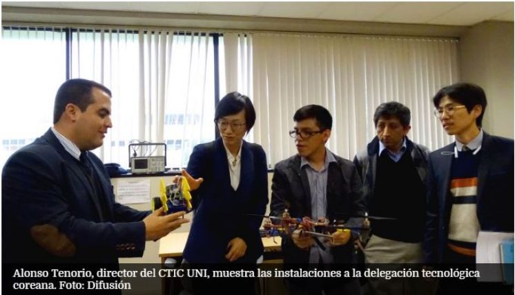 Misi&oacute;n tecnol&oacute;gica coreana entreg&oacute; a UNI equipos destinados a investigaci&oacute;n cient&iacute;fica