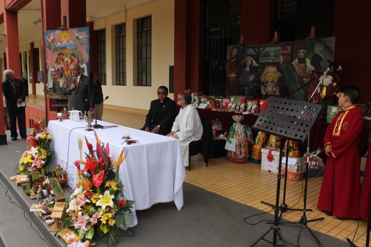 El espíritu navideño estuvo presente en la UNI