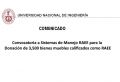 Convocatoria a Sistemas de Manejo RAEE para la Donación de 3,500 bienes muebles calificados como RAEE