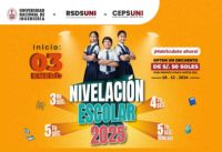 RSDS UNI / CEPS NIVELACIÓN ESCOLAR 2025