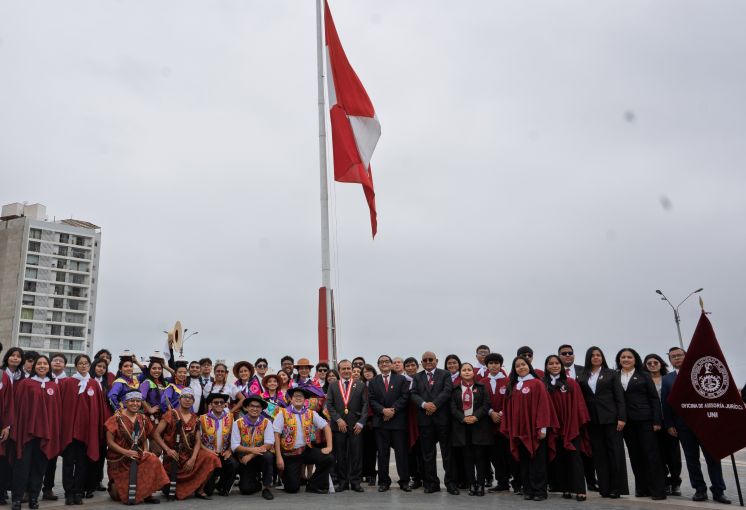 La UNI conmemora su Sesquicentenario con ceremonia c&iacute;vica e izamiento del Pabell&oacute;n Nacional