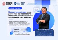 CURSO VIRTUAL  &quot;NUEVAS TECNOLOGÍAS PARA PROYECTOS DE GAS NATURAL VEHICULAR EN ESTACIONES DE SERVICIO CON GNL Y BIOGNL. | FECHA DE INICIO 12 DE MAYO