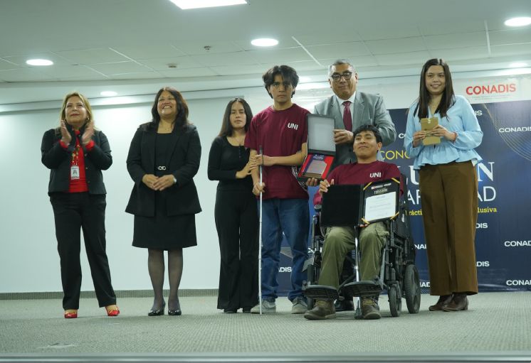 UNI recibe reconocimiento el Concurso Nacional de Buenas Pr&aacute;cticas de Gesti&oacute;n Inclusiva 2025