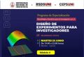 RSDS / CEPS / DISE&Ntilde;O DE EXPERIMENTOS PARA INVESTIGADORES , INICIO: 25 de junio