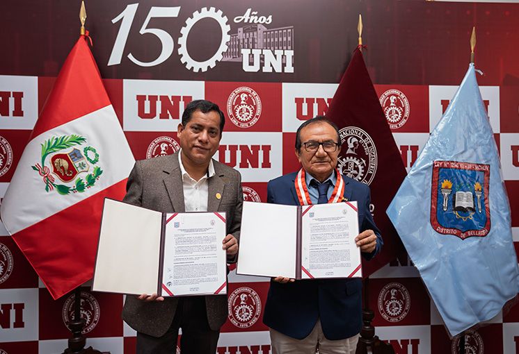 UNI y Municipalidad de Bellavista firman convenio para impulsar desarrollo t&eacute;cnico sostenible