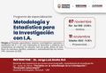 RSDS/ CEPS - UNI : METODOLOGÍA Y ESTADÍSTICA PARA LA INVESTIGACIÓN CON I.A.