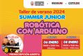 (CEPS - UNI): Capacítate en nuestro taller de Robótica con Arduino | Inicios 06 y 08 de Enero 2024