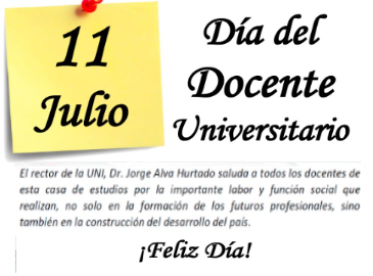D&iacute;a del Docente Universitario