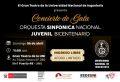 Gran Teatro de la UNI invita al Concierto de Gala de la Orquesta Sinfónica Nacional Juvenil Bicentenario | Fecha 06 de Abril