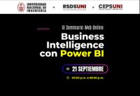 INVITACIÓN IX Seminario Web 2024: Business Intelligence con Power Bi - 21 de Septiembre