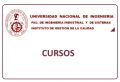 CURSOS DEL INSTITUTO DE GESTIÓN DE LA CALIDAD DE LA FIIS