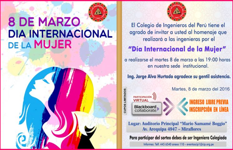 Homenaje por el Día Internacional de la Mujer