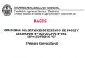 CONCESI&Oacute;N DEL SERVICIO DE EXPENDIO DE JUGOS Y DERIVADOS N&deg; 003-2023-FIEE-UNI.ESPACIO F&Iacute;SICO "C" (PRIMERA CONVOCATORIA)