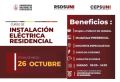 RSDS UNI / Instalación Eléctrica Residencial | 26 Octubre